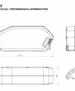 E-Bike Vision - EBV Batterie De Cadre Compatible Bosch Active (Plus) / Performance (CX) 36 V -Velos Electriques Boutique e bike vision batterie de cadre compatible bosch active performance 2 3840x2160