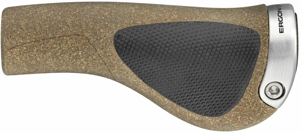 Ergon - Poignées GP1 Biokork Marron Gris 3 Ergon - Poignées GP1 Biokork Marron Gris