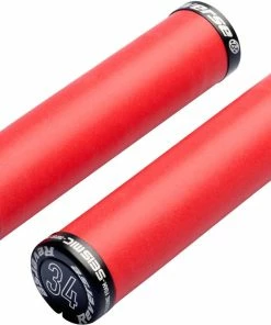 Reverse Components Reverse - Poignées Seismic Ergo Lock On Ø34 Mm X 145 Mm -Velos Electriques Boutique reverse poignees seismic ergo lock on 34mm noir rouge 3840x2160